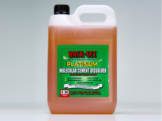 Back-Set Platinum - Molecular Cement Dissolver 