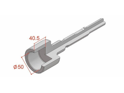 Action - Star Picket Driver 50 x 250mm - 21mm Hex