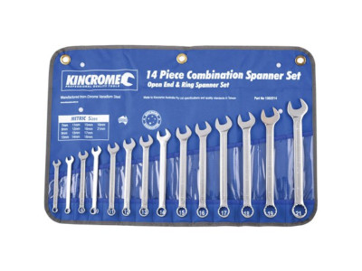 Kincrome Combination Spanner Set 14 Piece