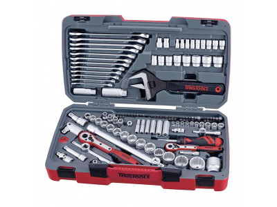 Tengtools 127 pc - 1/2" 3/8" 1/4" Dr Socket & Tool Set