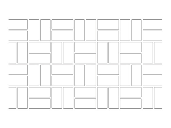 Stencil Pattern - Basket Weave