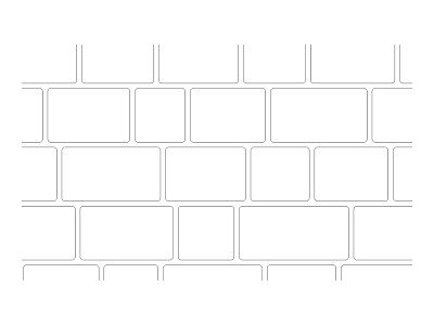 Stencil Pattern - Random Bluestone