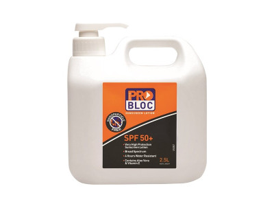 ProChoice Probloc 50+ Sunscreen 2.5 Litre