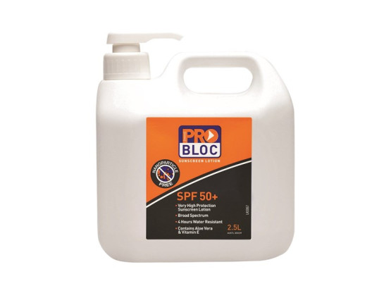 ProChoice Probloc 50+ Sunscreen 2.5 Litre