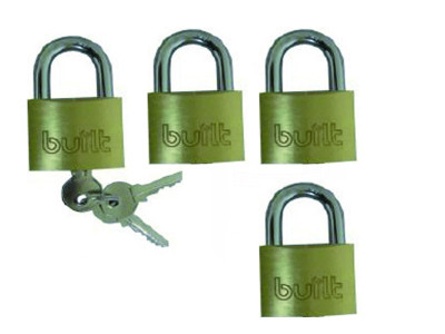 Built 40 mm Padlock 40mm - 4 Pc 